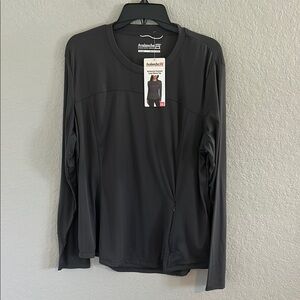 Avalanche Charcoal Long Sleeve Top